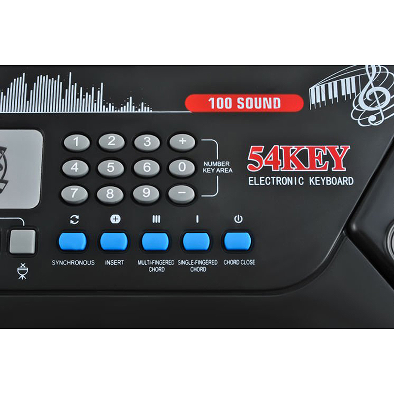 Elektronický keyboard K8238 54 klávesové