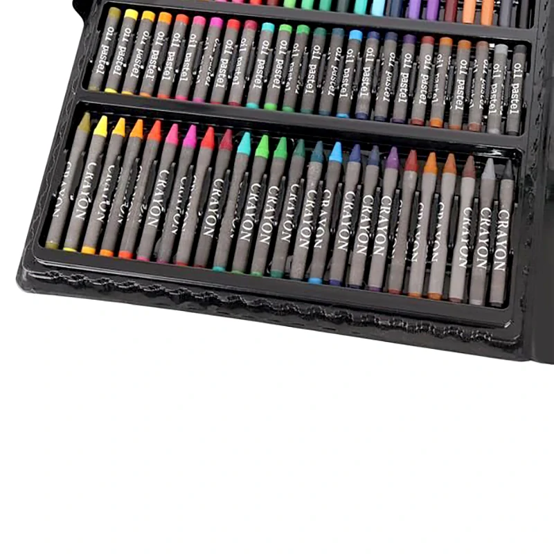 Sada na kreslenie a maľovanie 168ks čierna