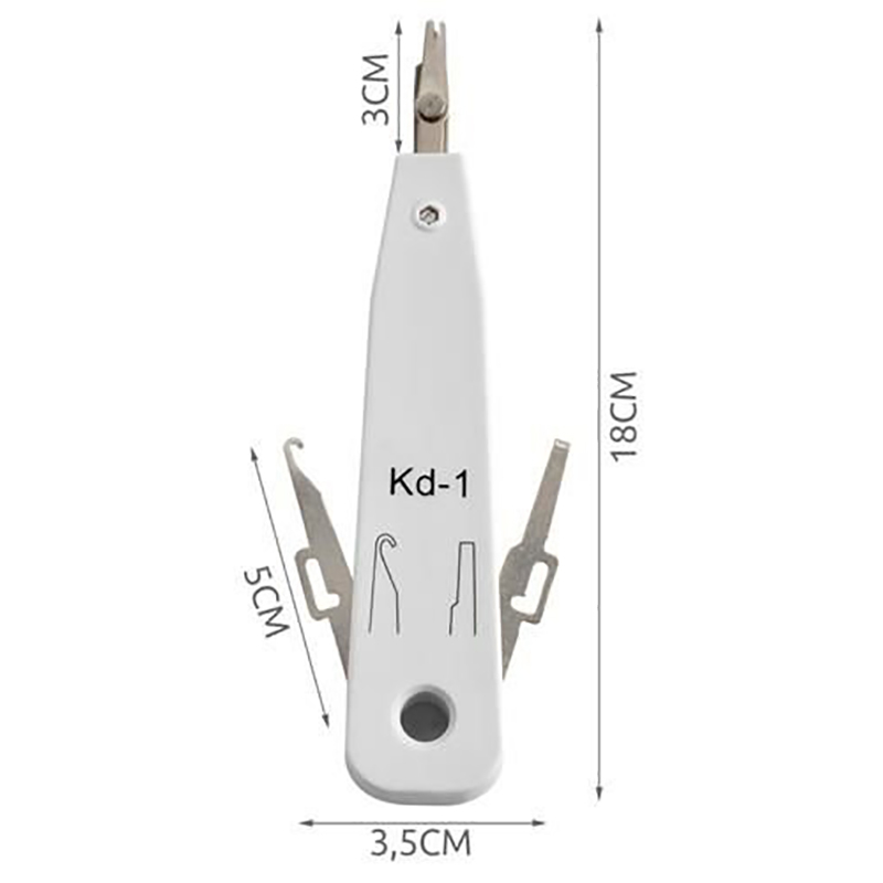 Kliešte s nožom na sieťové káble