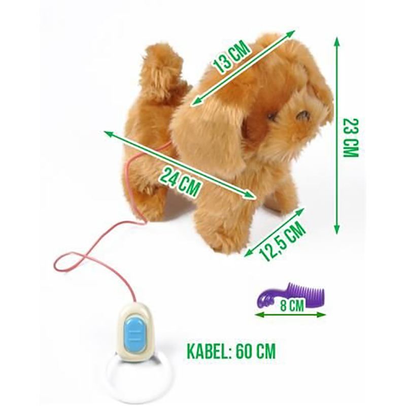 Interaktívny pes 24x23cm