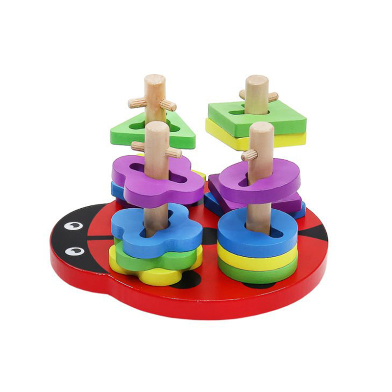 Drevená skladačka - LIENKA