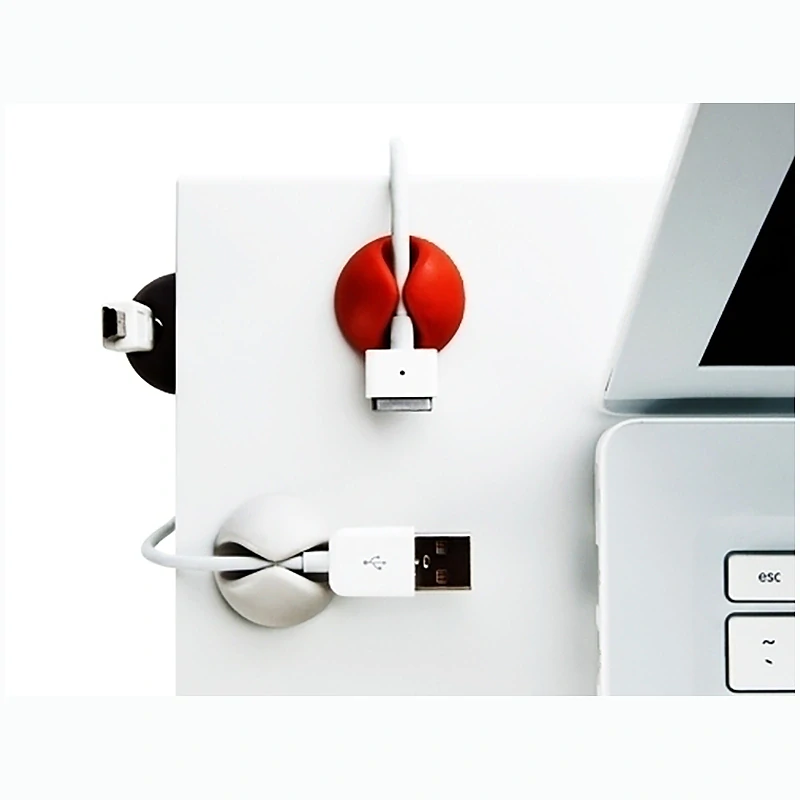 Organizér káblov Cable Drop – sada 6 ks