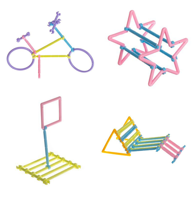 Skladačka Slamky farebné 1000ks