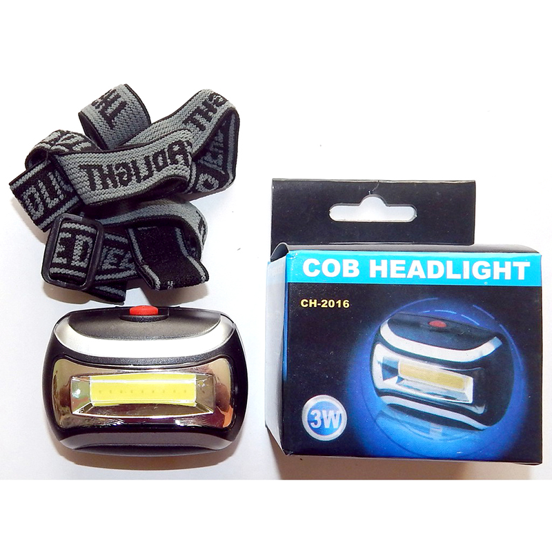 Čelovka COB LED 3W
