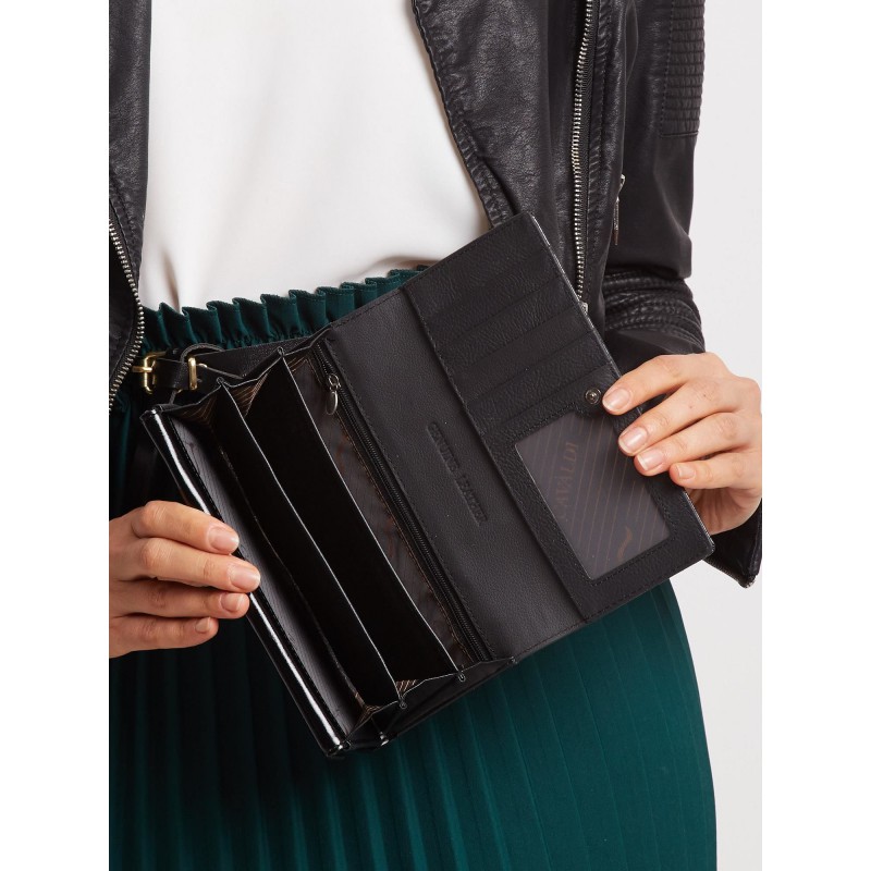 Peňaženka kožená Cavaldi PX22-1-DS green