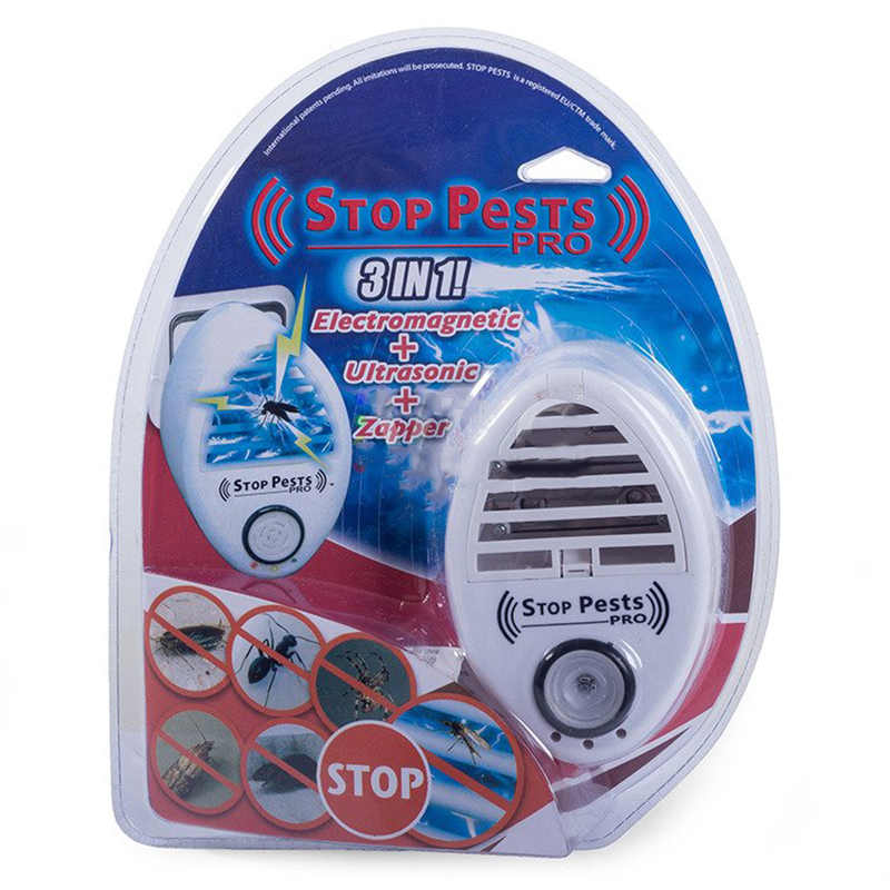 Ultrazvukový odpudzovač na komáre, hmyz, hlodavce