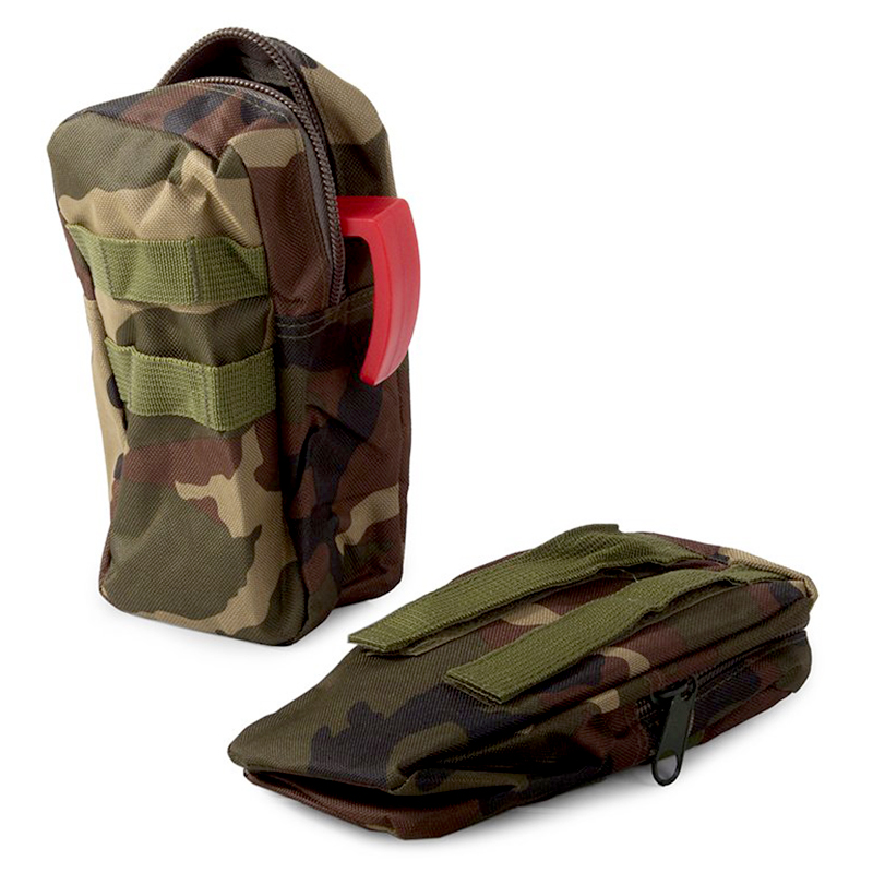 Taktický vojenský ruksak na prežitie 45l + 3,5l camouflage dark moro