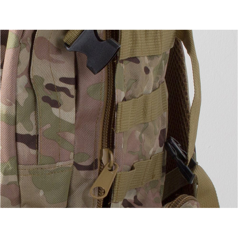 Taktický vojenský ruksak na prežitie 45l + 3,5l camouflage light moro