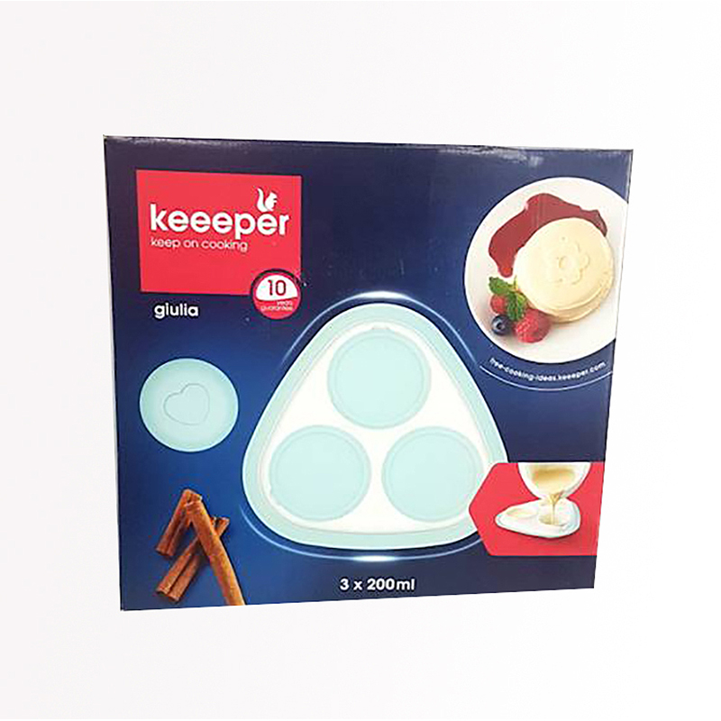 KEEPER Formičky na studený dezert 3 x 200ml