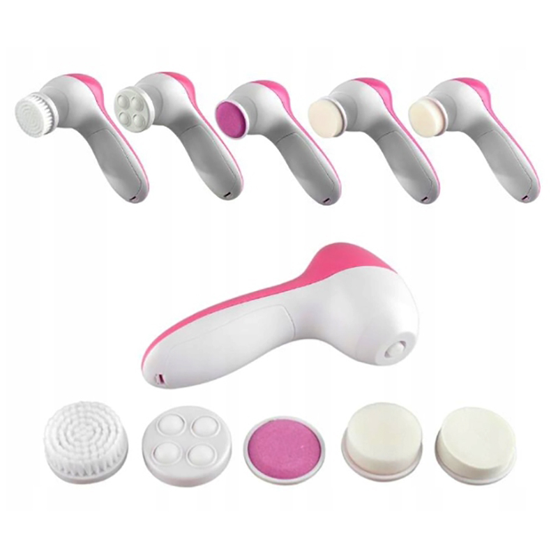 Elektrická masážna kefka na tvár 5 v 1 