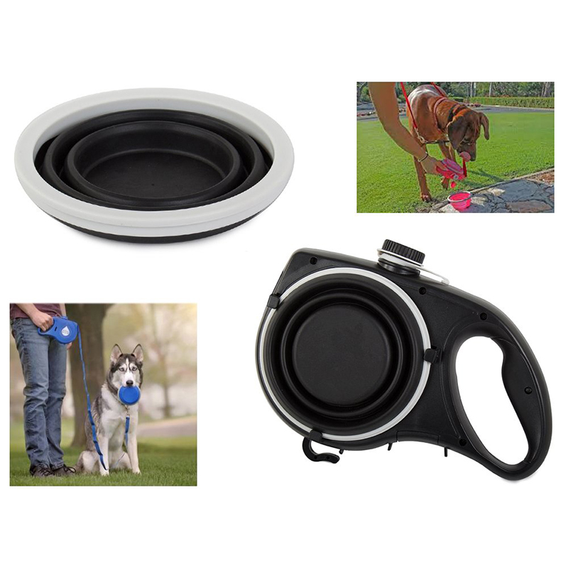 Vodítko pre psa s nádobou na vodu 5 v 1