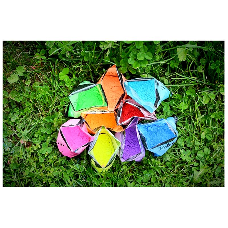 Prášková farba HOLI - Sada 10x100g