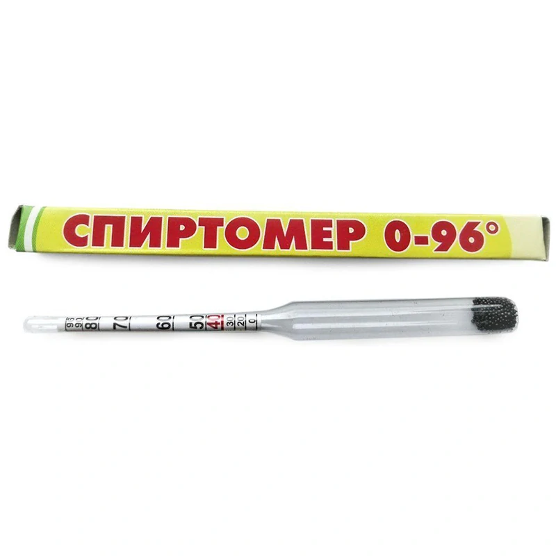 Alkoholmeter – Meradlo hustoty kvapaliny 0–96 %