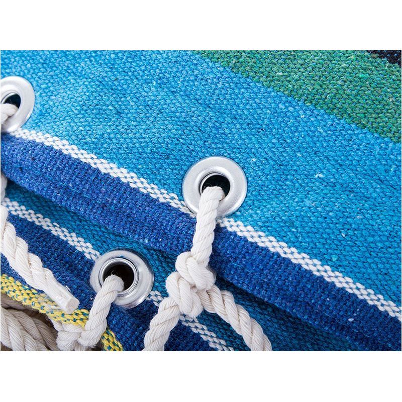 Záhradná brazílska hojdačka modrá/žltá