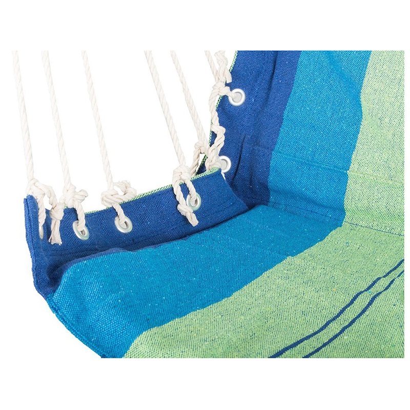 Záhradná brazílska hojdačka modrá/zelená