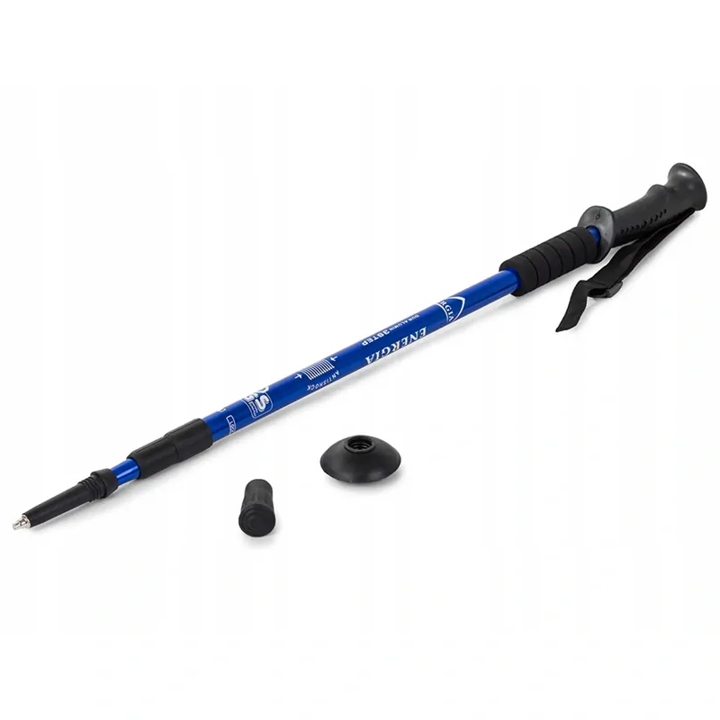 Teleskopická turistická palica Nordic modrá