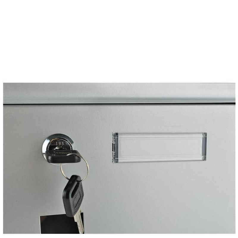 Poštová schránka PS1187 sivá