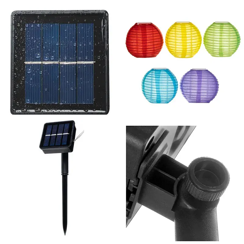 Solárna svetelná girlanda 3 metre 2V IP44