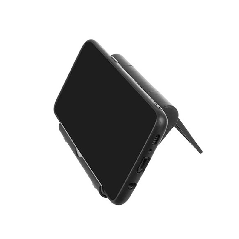 Stojan na telefón a tablet čierny