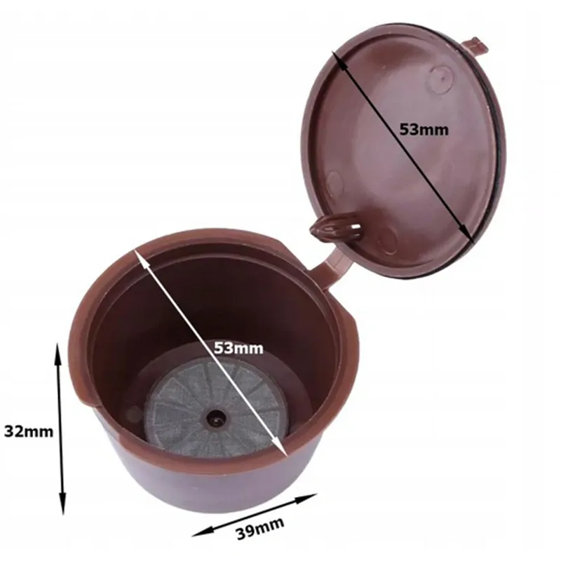 Opakovane použiteľné kapsuly Dolce Gusto 3 ks