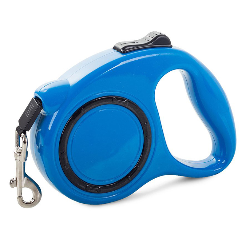 Vodítko pre psa automatické 5m modré