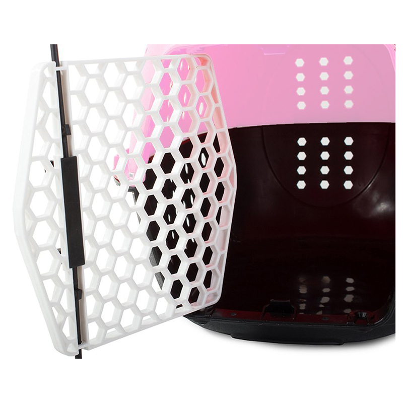 Prepravka pre psa, mačku, králika ružová