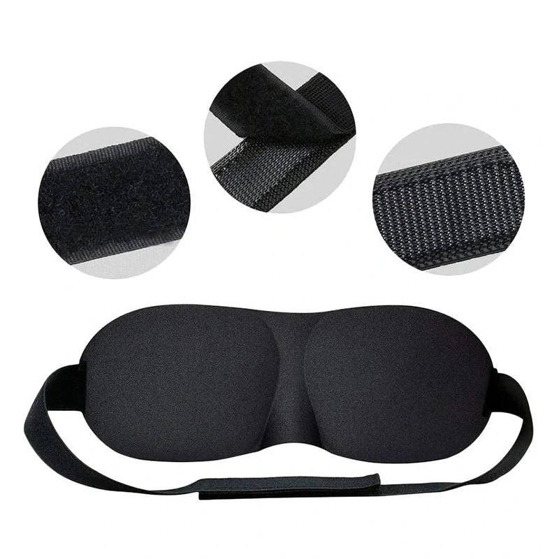 Maska na oči na spanie tvarovaná