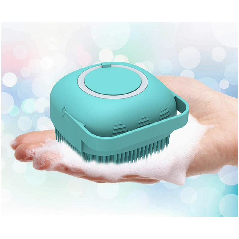 Silikónová kefa na umývanie zvierat