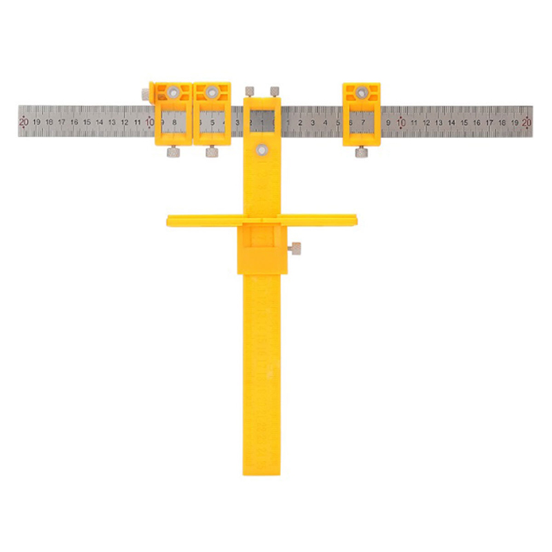 Šablóna na centrovanie vŕtania dier