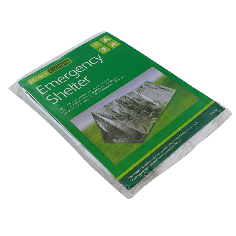 Tepelný núdzový stan metalizovaný