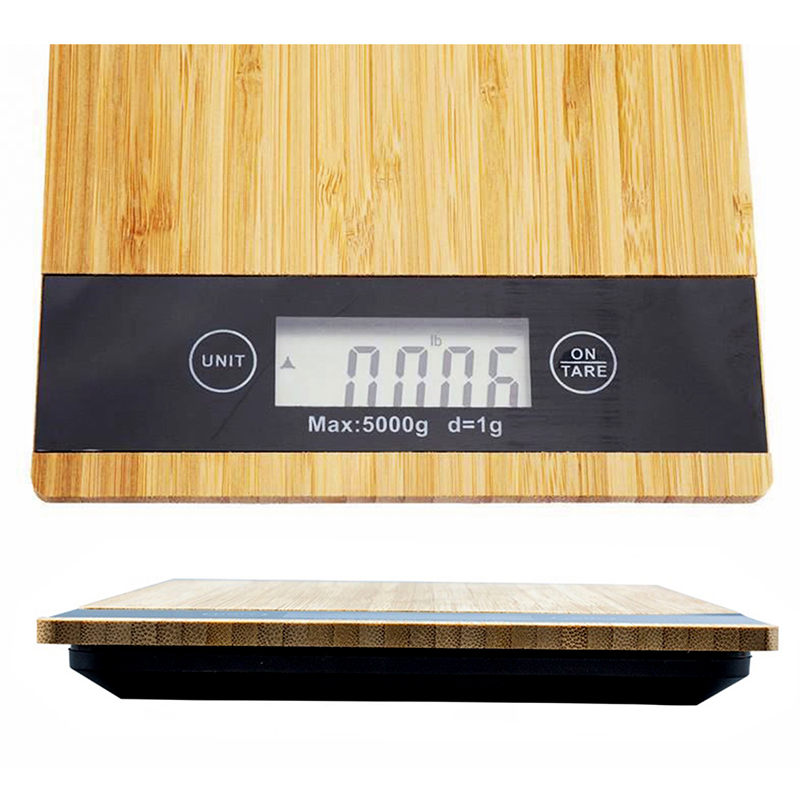 Kuchynská váha Bambus - 5 kg