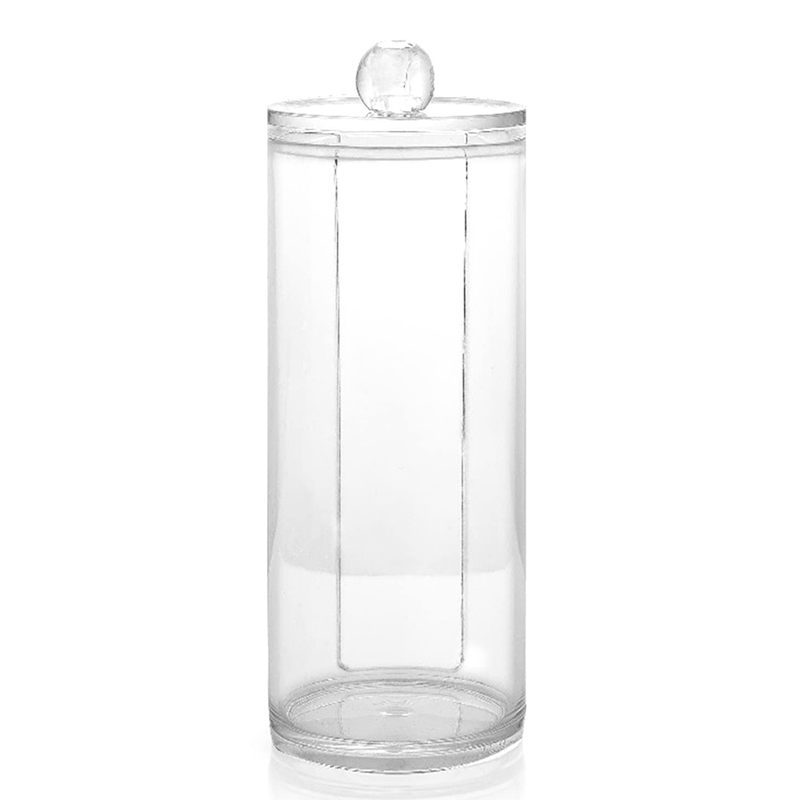 Nádoba na vatové tampóny transparent