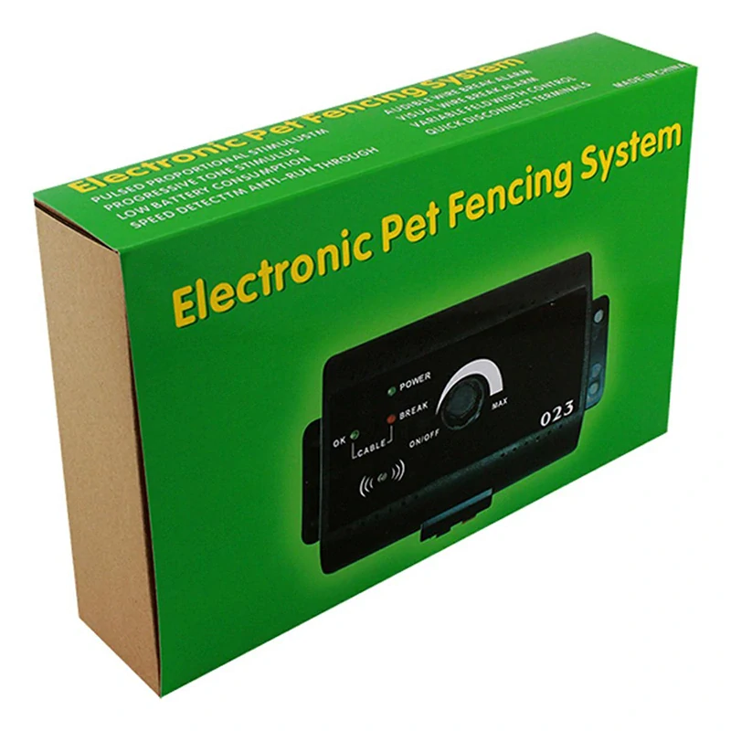 Elektronický ohradník pre psa s obojkom a 200 m káblom