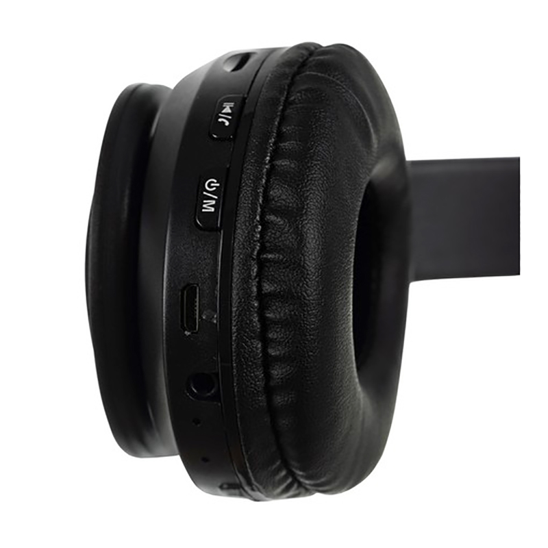 Slúchadlá BT 5.0 LED black