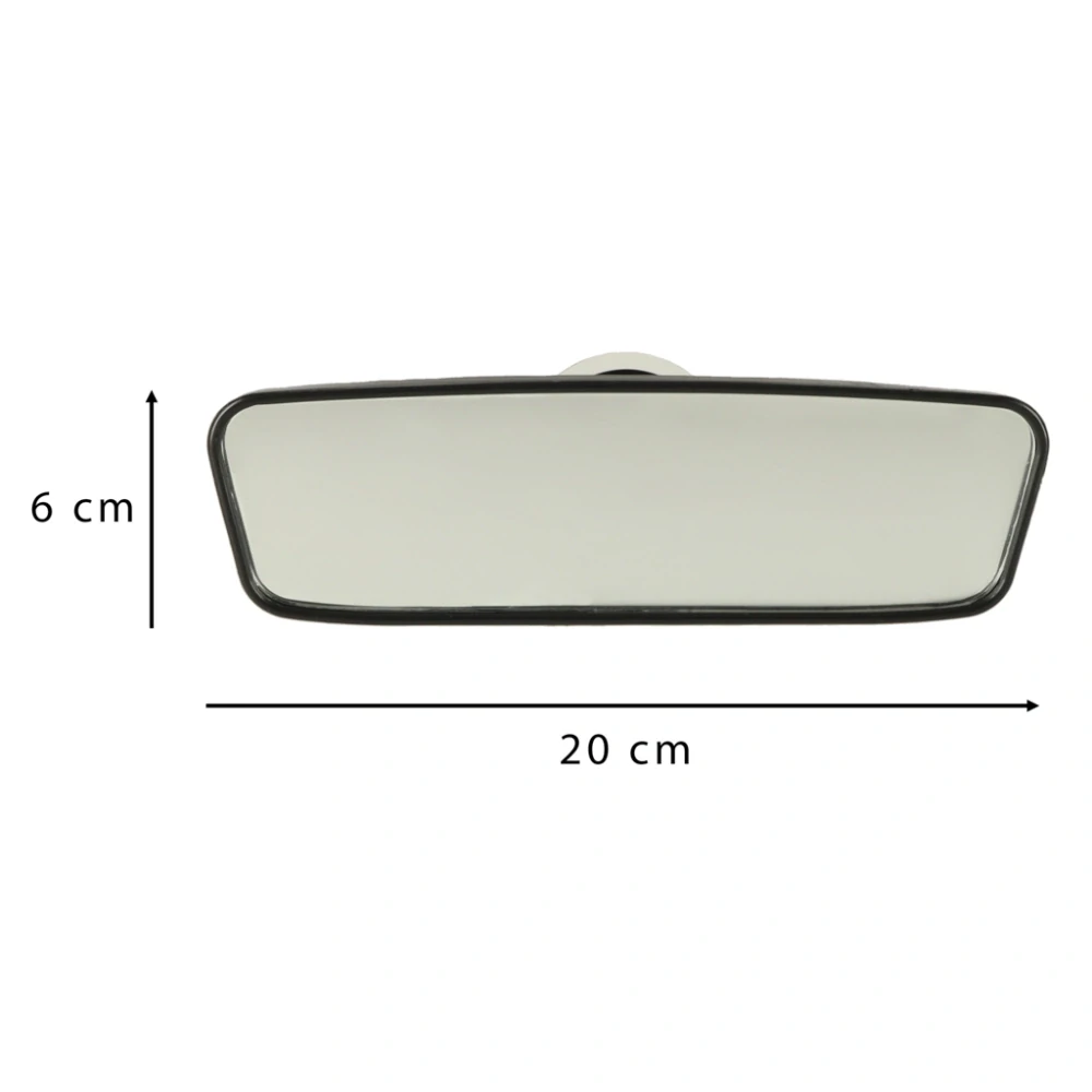 Širokouhlé spätné zrkadlo do auta s prísavkou CZC-100 – 20 cm