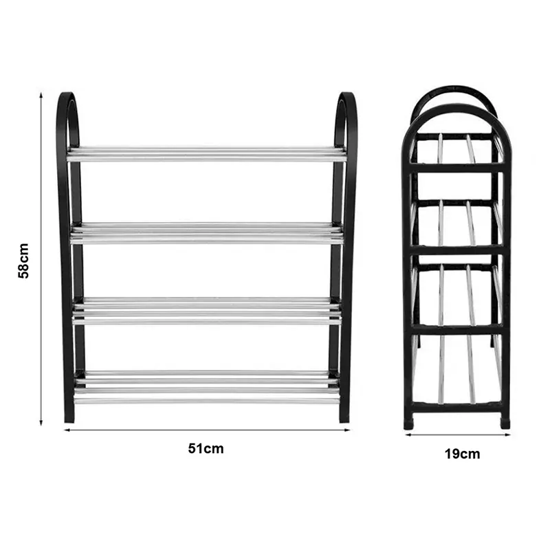 Regál na topánky 57x51x19cm