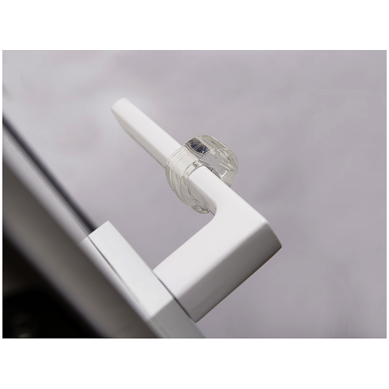 Bezpečnostný silikónový nárazník na kľučku dverí