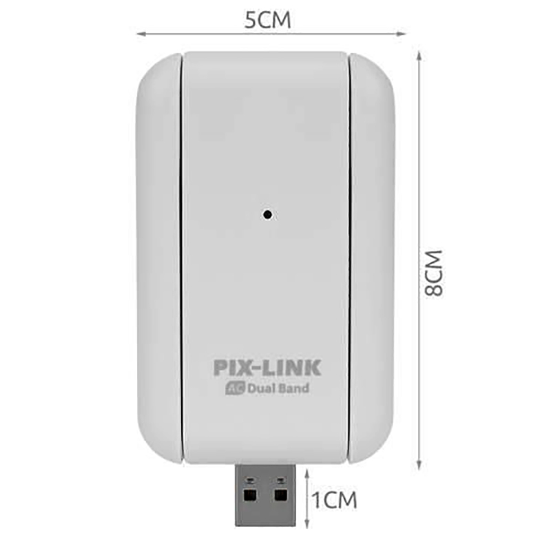 Adaptér WIFI na USB 600 Mbps DUAL