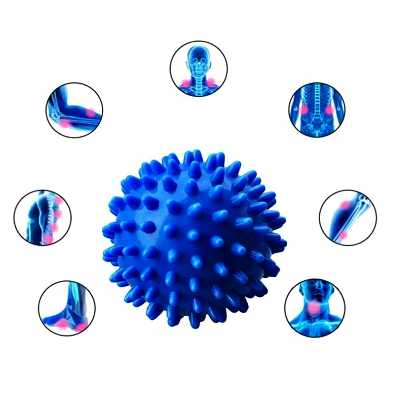 Masážna loptička s hrotmi 8,5cm