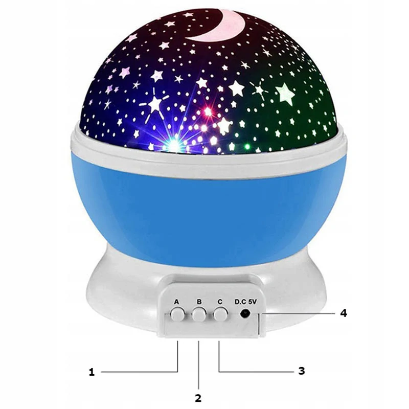 Projektor hviezd Star Master