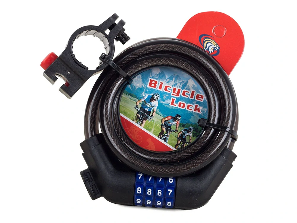 Zámok na bicykel na šifrovaný kód