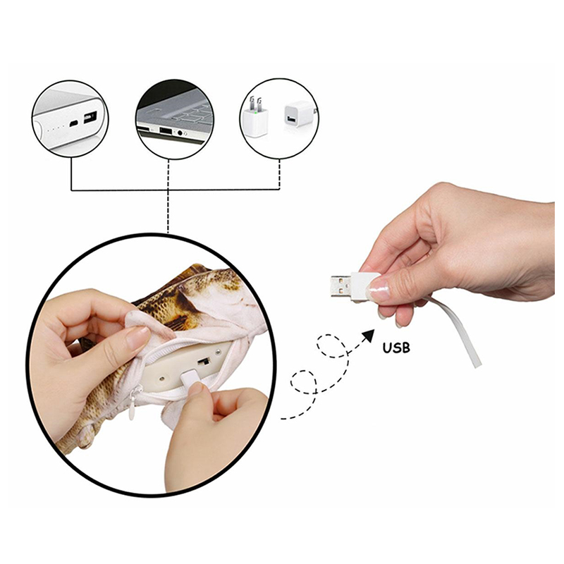 Hračka pre mačku - hýbajúca sa ryba 