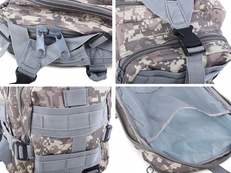 Outdoorový batoh 28 l sivý