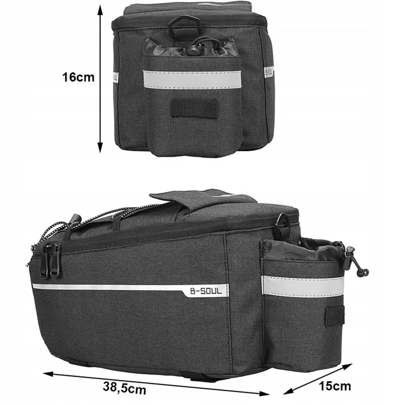 Taška na nosič bicykla 9L