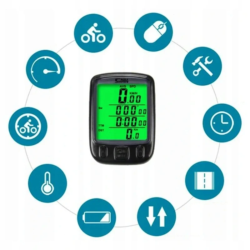 Cyklopočítač Sunding SD-563A