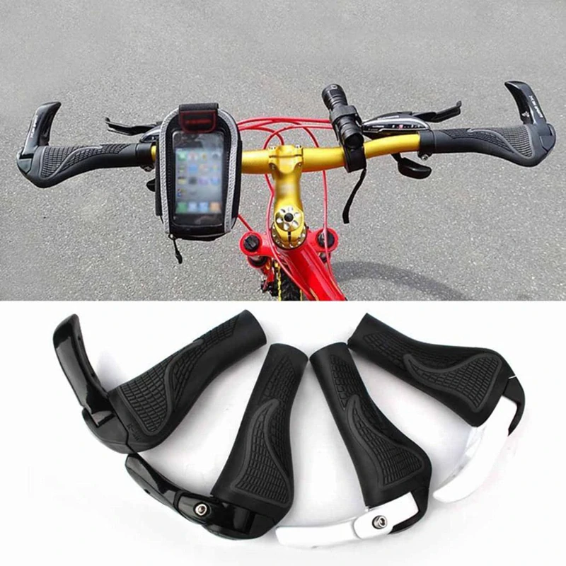 Gumové rukoväte na bicykel ergonomické 140mm 20-23mm