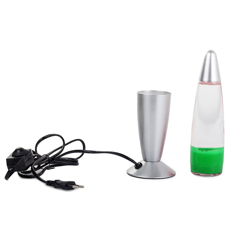 Lávová lampa zelená