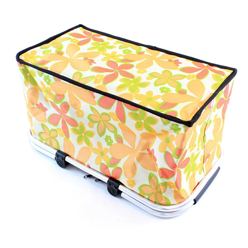 Piknikový kôš Termo skladací Kvety