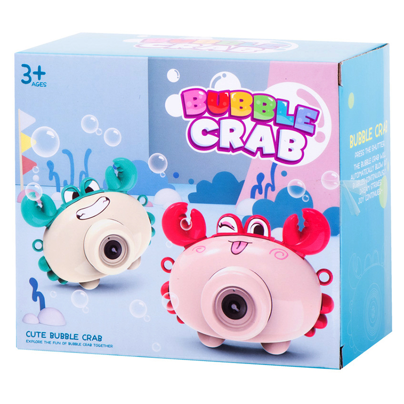 Bublifuk Fotoaparát Krab červený