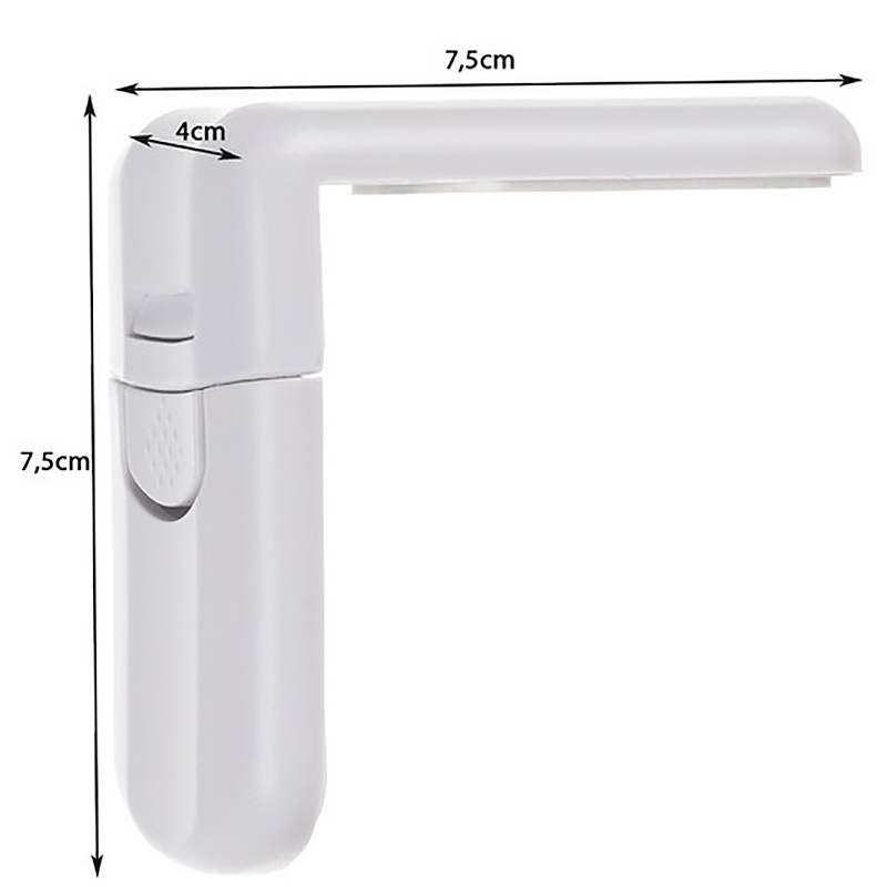 Rohové poistky na dvere a zásuvku biele 4 ks